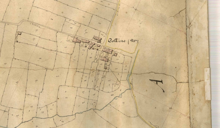L'écart sur le cadastre de 1849