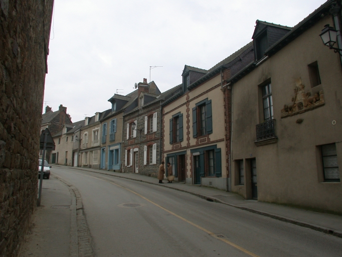Vue générale, côté pair