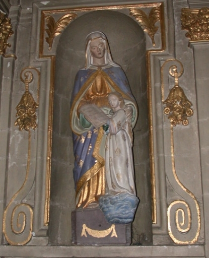 Statue : Education de la Vierge