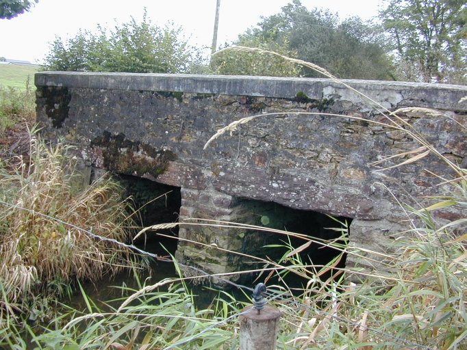 Pont enjambant le Ruisseau de Drouges ; Pont enjambant le Ruisseau de Drouges : près de La Minotière