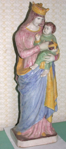 Statuette : Vierge à l'Enfant