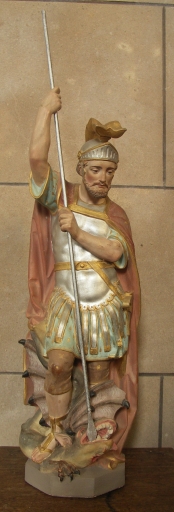 Vue générale de la statuette