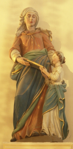 Vue générale de la statue