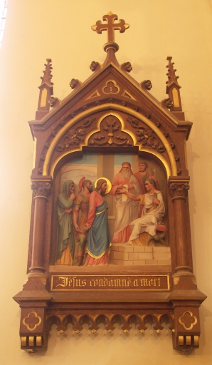 Station I : Jésus condamné à mort
