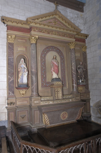 Retable latéral sud