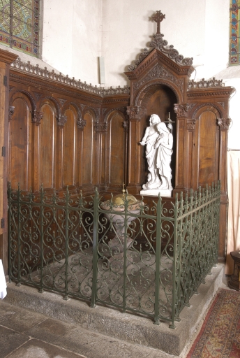 Chapelle des fonts baptismaux ; Vue générale de la chapelle des fonts