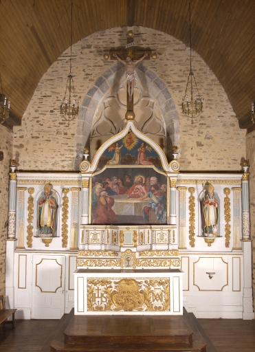 Vue générale du maître-autel