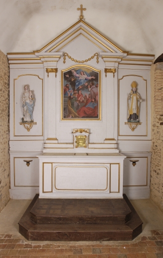 Vue générale de l'autel latéral nord