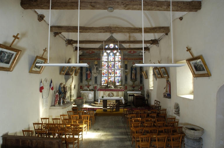 Vue générale vers le choeur