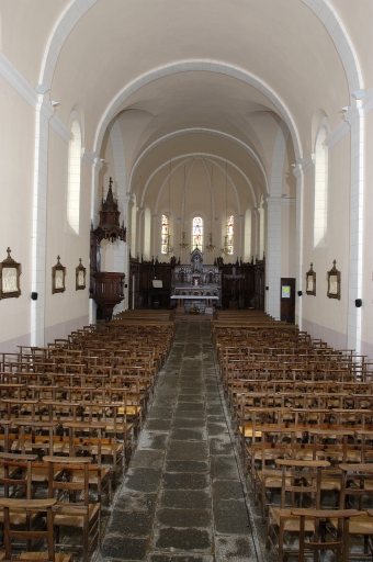 Vue générale vers le choeur