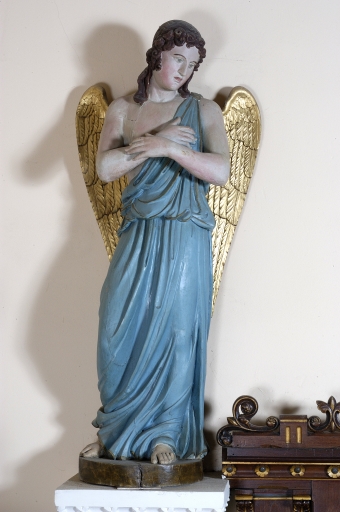 Ange de gauche : vue générale