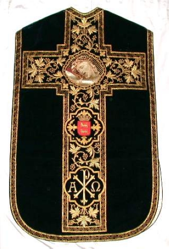 Chasuble : vue générale