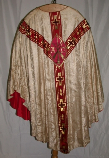 Chasuble blanche n°1