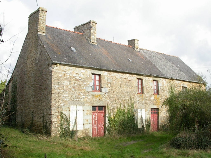 Vue générale sud-ouest ; La Gennevelais