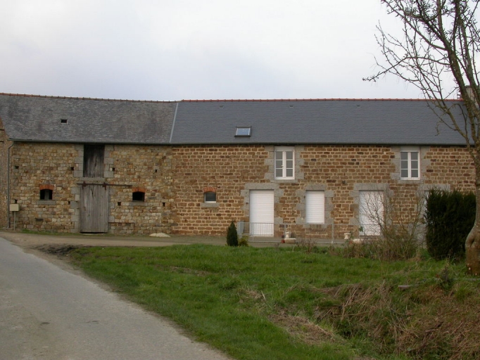 Ferme de la Croix Chellerais ; Vue générale sud