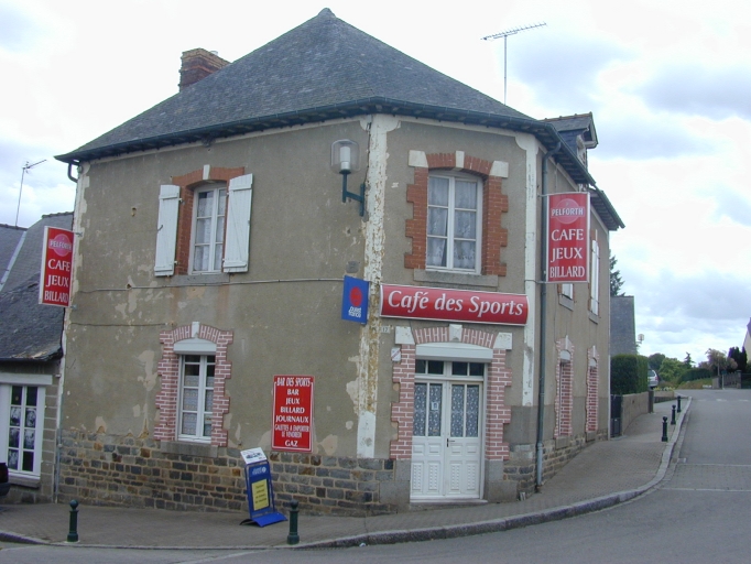 Commerce (rue de l'Illet) ; Commerce et habitation ; Café (20e siècle, rue de l'Illet)