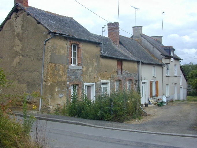 Alignement de maisons des 17e et 19e siècles (rue Saint-Melaine) ; Alignement de quatre logis des 17e et 19e siècles