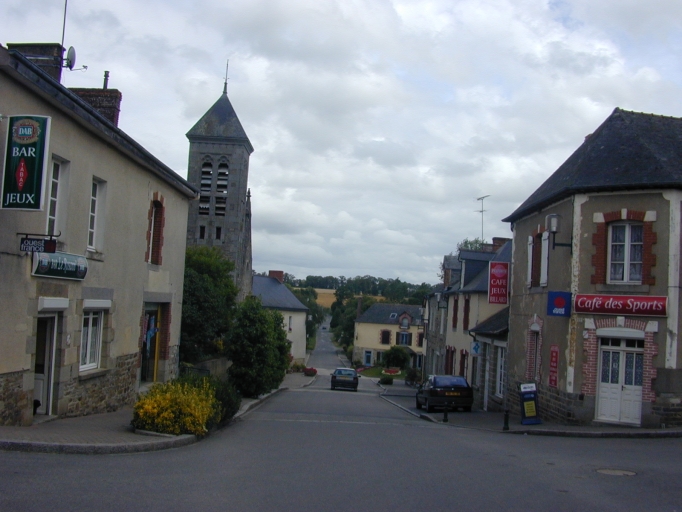 Le bourg : rue de l'Illet