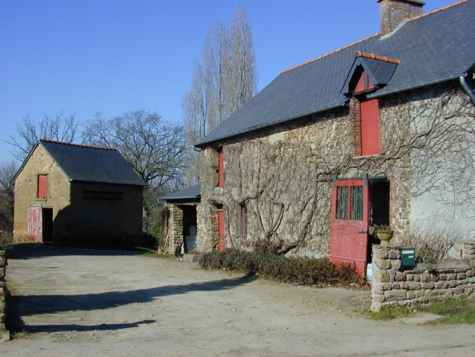 Ferme du 19e siècle ; Vue de situation