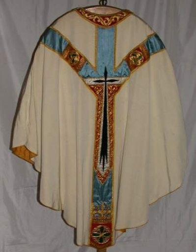 Chasuble : vue générale