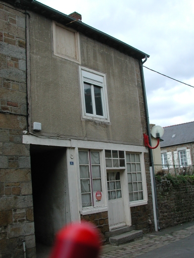 Façade principale de l'ancienne boutique