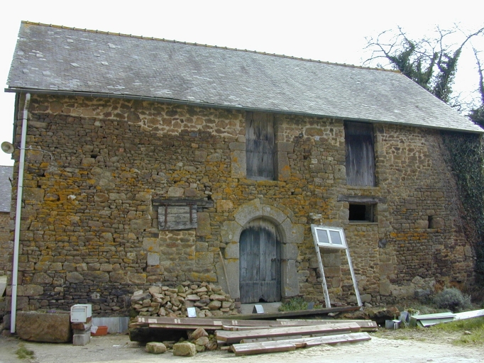 Façade principale de la ferme : élévation ouest