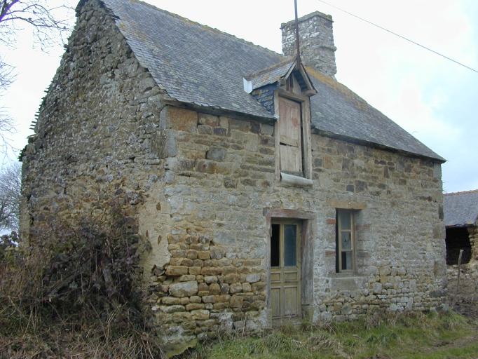 Façade principale de la ferme