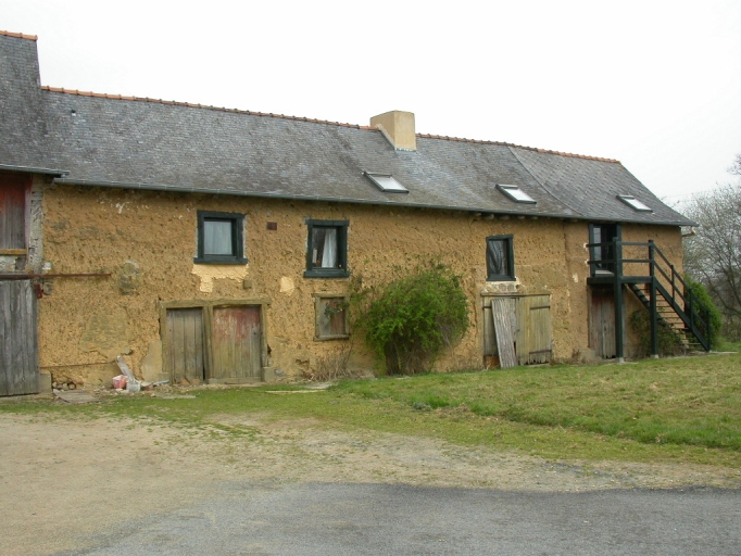 Vue générale ; Logis-étable du 18e siècle