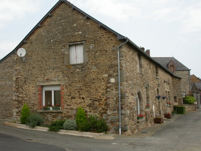 Vue générale ; Rue d'Orgères