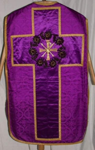 Chasuble : vue générale