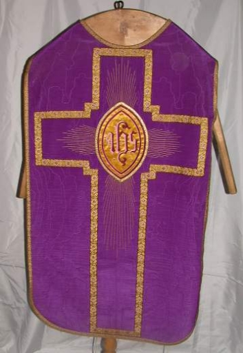 Chasuble : vue générale