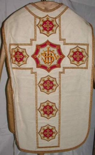 Chasuble : vue générale