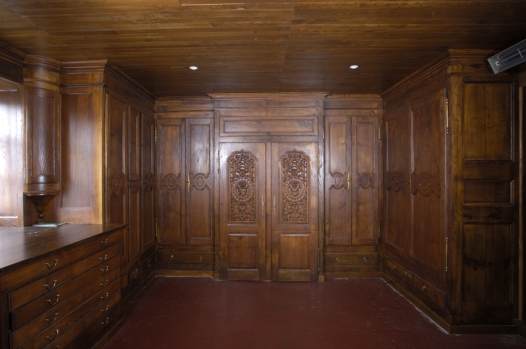 Eglise paroissiale, sacristie, vue générale.