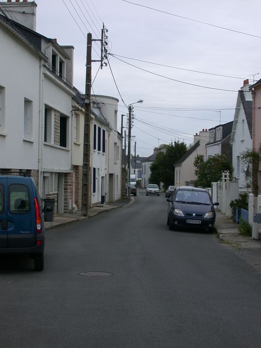 Rue du Pont-Vert. ; Vue générale de la ruelle : vue vers le nord.