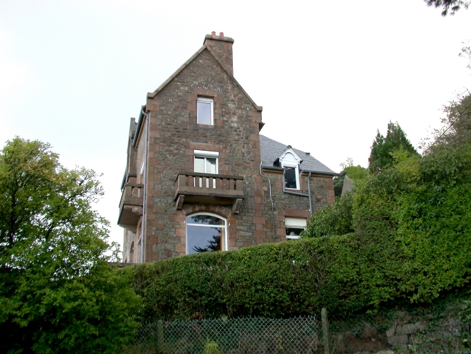 Vue générale ; Perros-Guirec, Pors-Nevez. Maison (vers 1900)