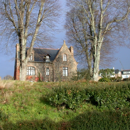 Elévation sur mer ; Perros-Guirec, Crec'h Bizien. Maison de villégiature (4ème quart du 19ème siècle)