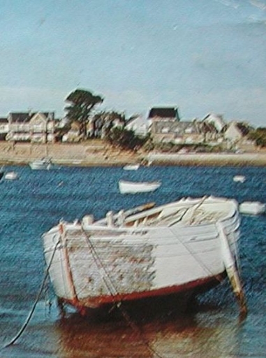 La Morgane à Eiffel (LA 846), puis à Aristide Le Guern, comme bateau de pêche vers 1950 (collection particulière)