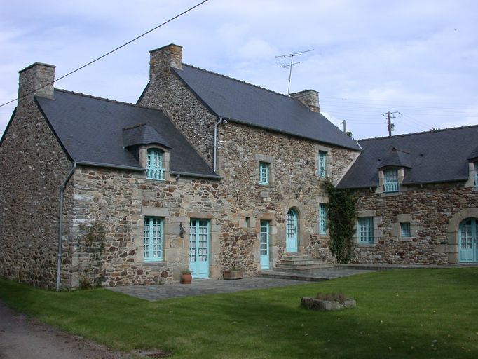 Vue générale ; Matignon, la Fontaine-Gourien. Maison (17ème siècle)