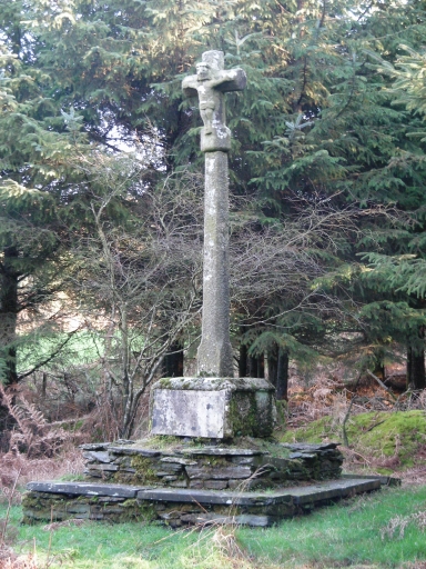 Croas Melar. Croix. Vue générale ; Vue générale