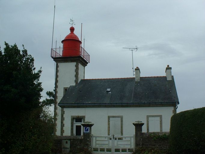Vue générale de la maison-phare