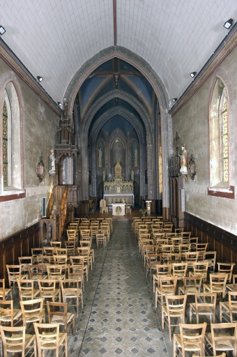 Vue générale vers le choeur