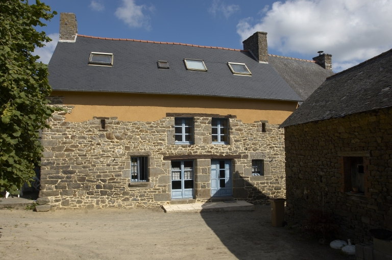 Vue générale sud ; Ferme de l'Epine