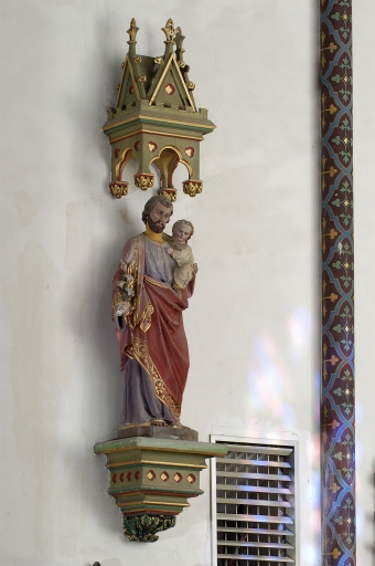 Statue de Saint Joseph à l'Enfant