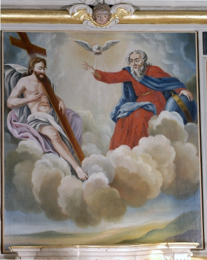 Vue générale du tableau d'autel