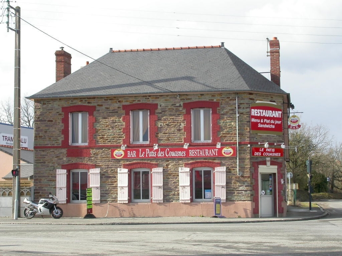 Vue générale ; Commerce du boulevard de la Haie des Cognets