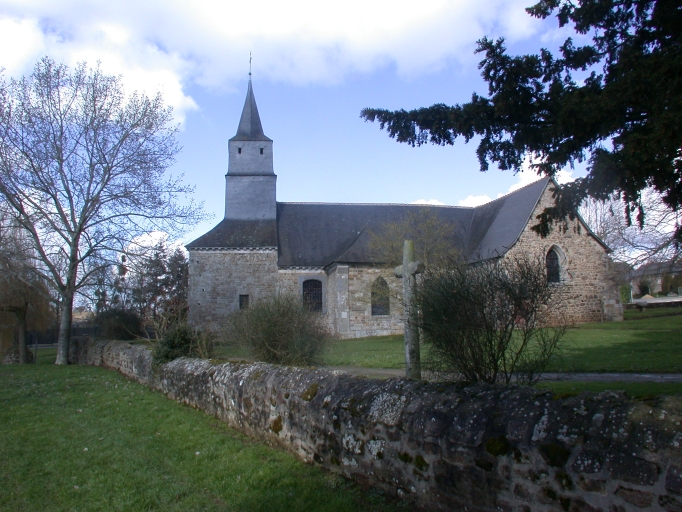 Vue générale Sud avec l'enclos