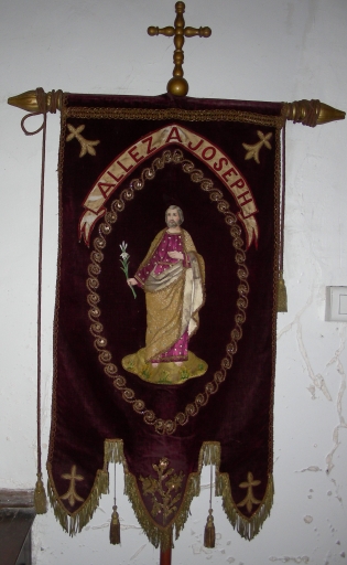 Bannière de procession : Saint Joseph