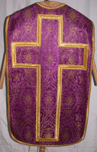 Dos de la chasuble