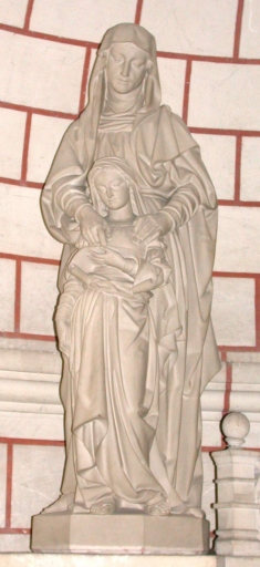 Statue : Education de la Vierge