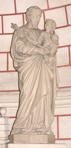 Statue : Saint Joseph et l'Enfant